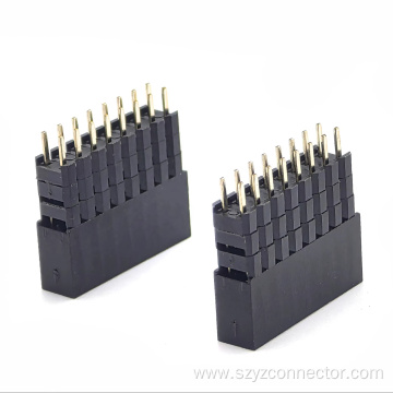 2.54mm Pitch Female header Dual Row Straight H16mm